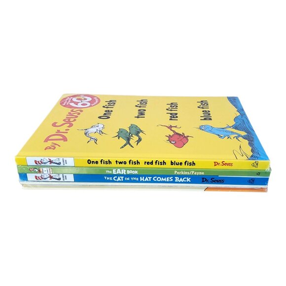 Dr. Seuss's Beginner 4 Hardcover Book Set Collection Sealed - Picture 2 of 7